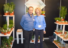 Wietse Lek en Miranda Boogaard van kwekerij Klein Mexico.